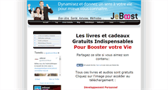 Desktop Screenshot of livres-gratuits.jeboost.com