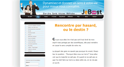 Desktop Screenshot of le-hasard.jeboost.com